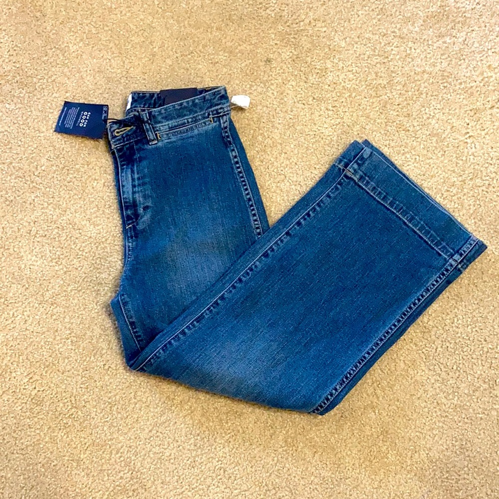 Gap high rise wide-leg jeans